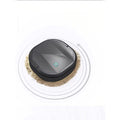 Aspirateur robotise avec un mouvement rotatif, coloris gris et blanc