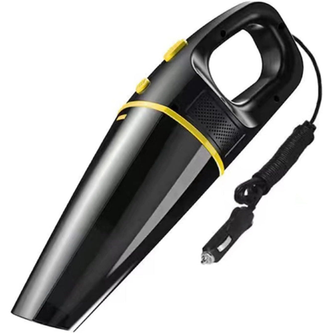 Aspirateur a cuve avec une puissance annoncee de 120 W, coloris jaune